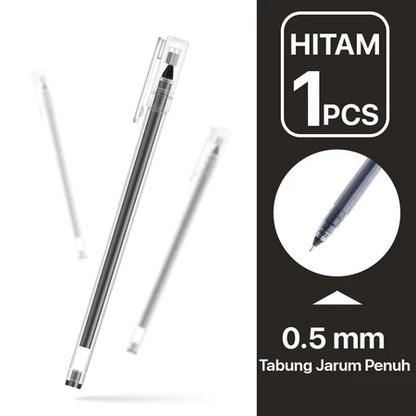 HOPTECH-Gel Pen 3 Colors Gel Pen 0.5mm 1 PCS