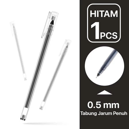 HOPTECH-Gel Pen 3 Colors Gel Pen 0.5mm 1 PCS