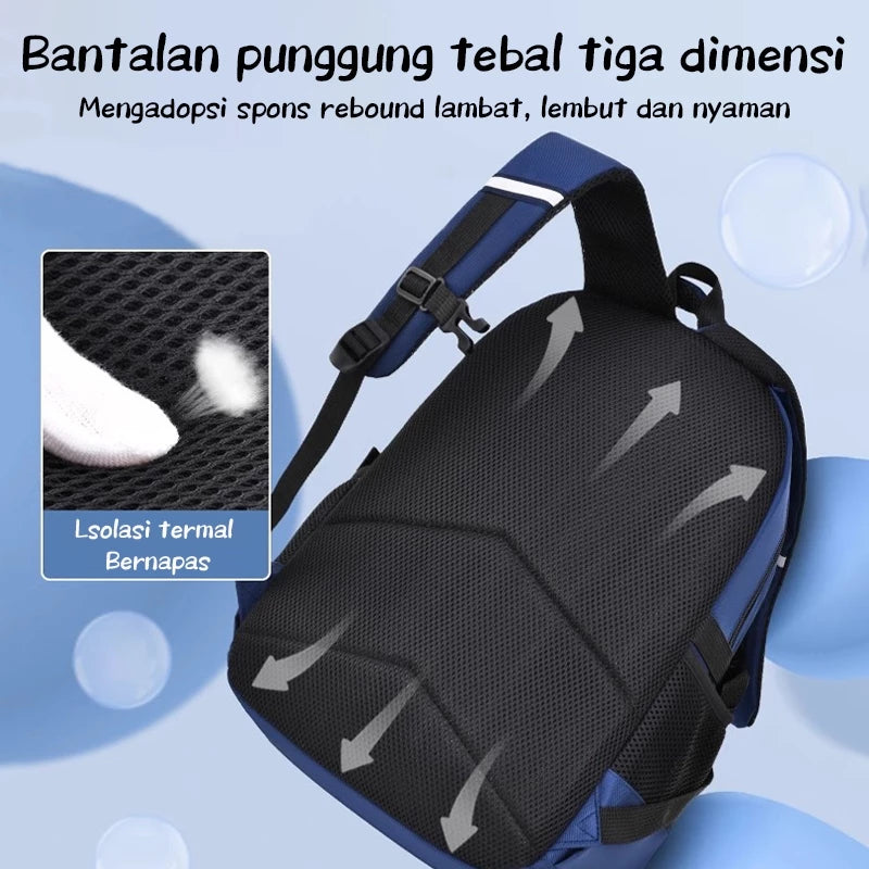 [READY] Hoptech Elementary School Boys' School Bags Astronaut Children's Bags Boys' School Bags School Backpacks