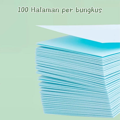 HOPTECH Sticky Notes 4 Colors 7.6×7.6CM Memo Stick Paper Sticky Notes Office Supplies