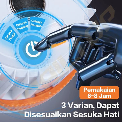 [READY] HOPTECH Lampu Emergency LED Camping Type-C Charger Tahan Lama 6-8 Jam, Super Terang