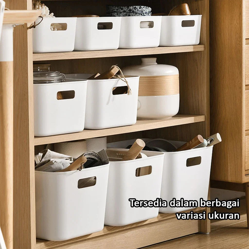 Hoptech - Kotak Penyimpanan Serbaguna Keranjang Organizer Multifungsi Storage Praktis dan Awet