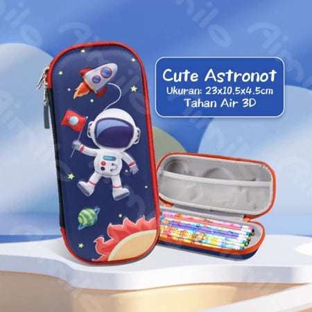 Boys' Pencil Case 3D Waterproof Aesthetic Pencil Case School Stationery
