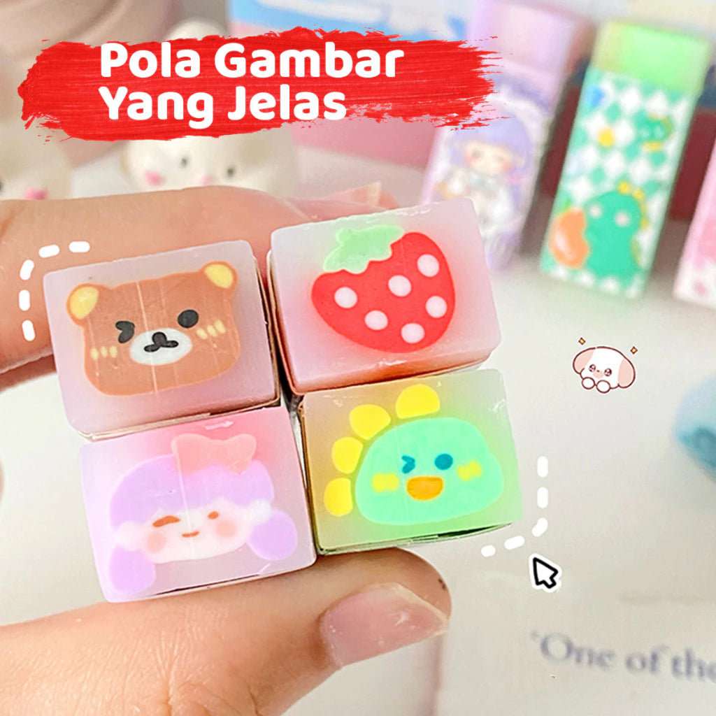 HOPTECH Cute Eraser Character Pencil Eraser Astronout Eraser Pencil School Stationery