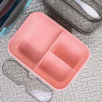 LUNCH BOX LUNCH BOX CAPACITY 900 ML &amp; 1200 ML I TWO-COMPARITED LUNCH BOX FREE CUTLERY