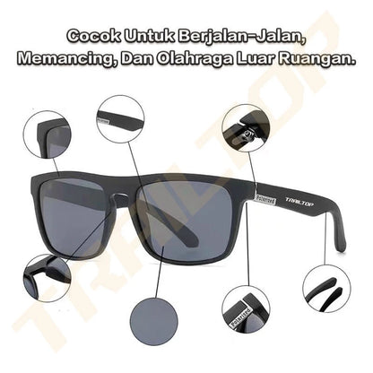 [READY] HOPTECH Aviation HD Polarized Sunglasses for Men and Women UV400 Anti-Glare &amp; Anti-Sun