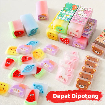 HOPTECH Cute Eraser Character Pencil Eraser Astronout Eraser Pencil School Stationery
