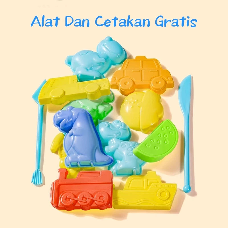 [READY] HOPTECH Clay Toy Gift Box Contains 12 Colorful Clays Educational Toys for Children Children's Gifts