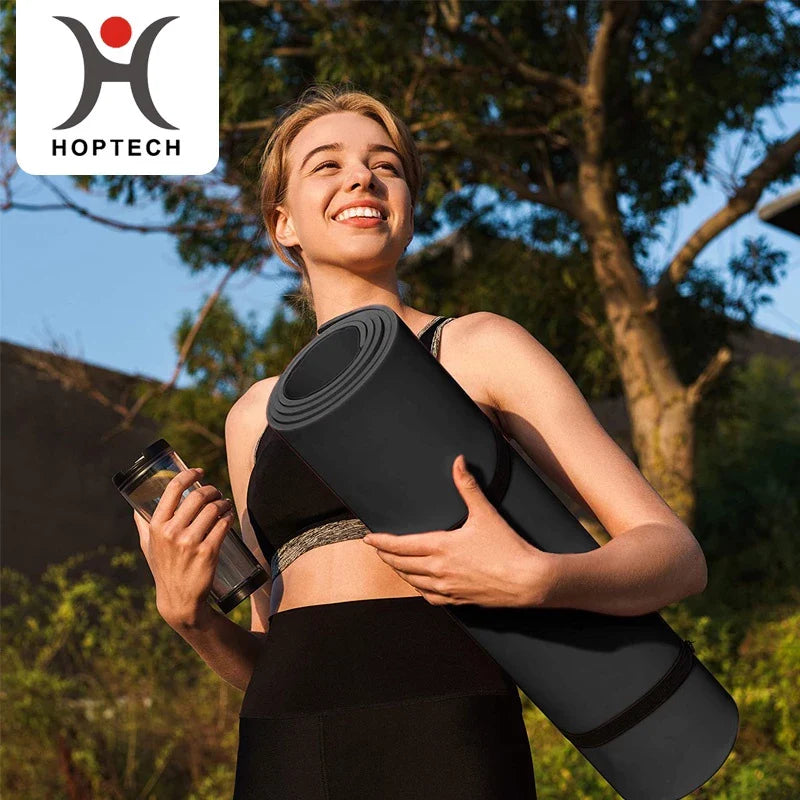 Hoptech - Matras Olahraga NBR Yoga Mats Anti Slip Tebal Premium & Pilates Mats | Gym Mats