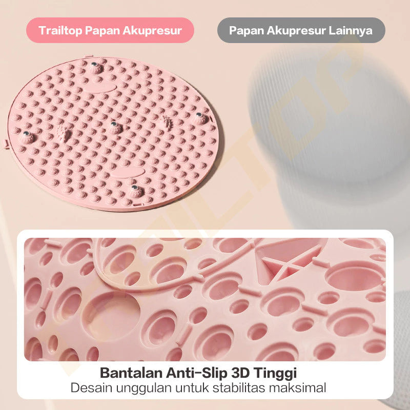 [READY] HOPTECH Acupressure Foot Therapy Mat Reflexology Massage Mat with Foot Massager Pad