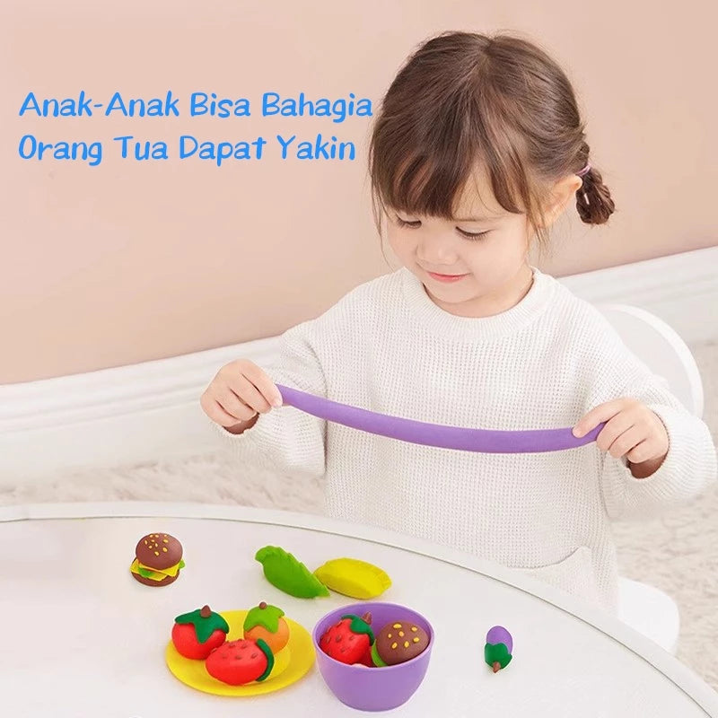 [READY] HOPTECH Clay Toy Gift Box Contains 12 Colorful Clays Educational Toys for Children Children's Gifts