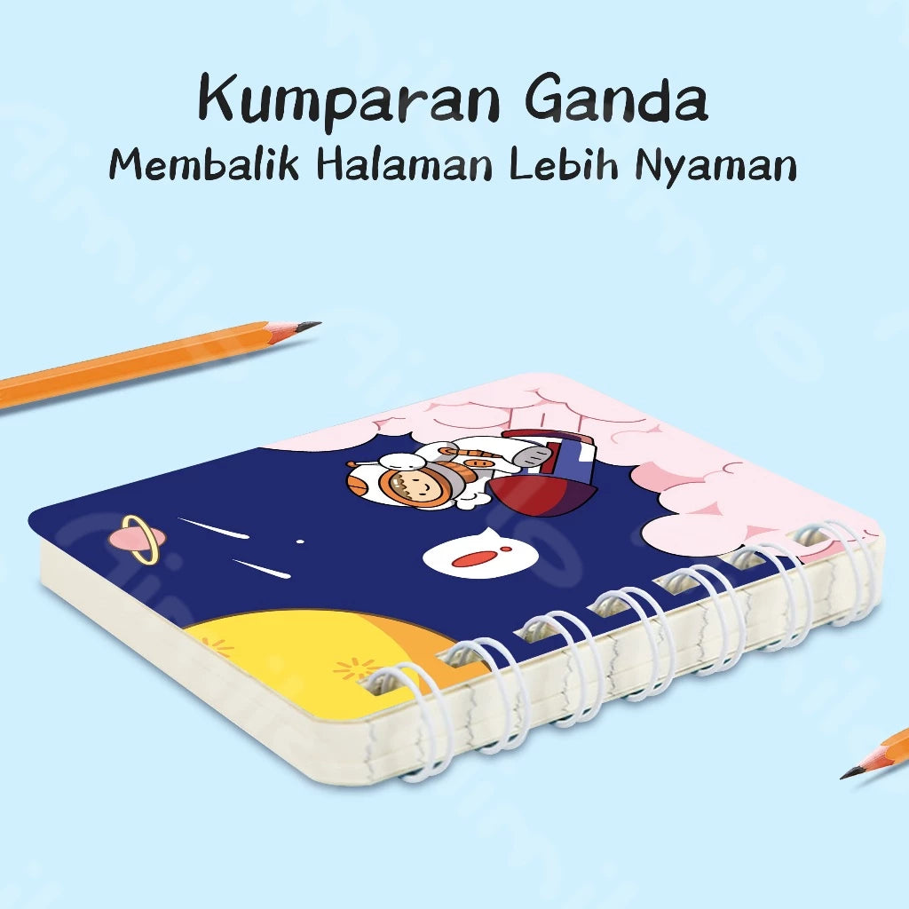 Mini Notebook 1 Pack 4 Pcs Small Scrapbook Note Book Small Note Book 50 Sheets