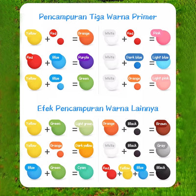Mainan Slime Clay 12 Warna