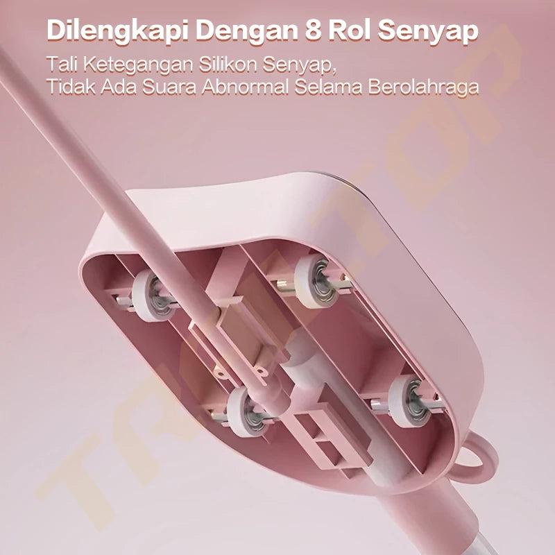 [READY] HOPTECH Papan Perut Latihan Perut Aerobik Pilates Board 5 ln 1 Push Up AB Wheel Roller Alat Sit Up