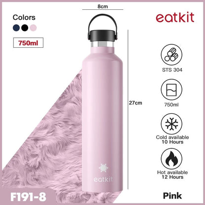 HOPTECH - 304 Stainless Steel Tumbler 1000ml | Heat and Cold Resistant Drinking Bottle | Vacuum Thermos Cup