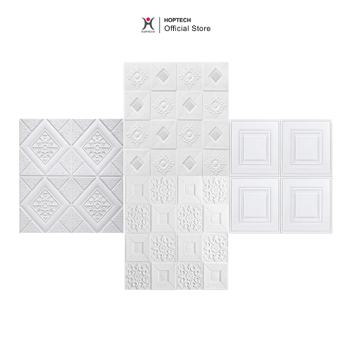 Wall Sticker 3D Foam Motif Batik A04