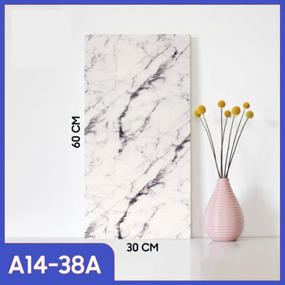 Wall Sticker Motif Marble A14 (10 pcs)