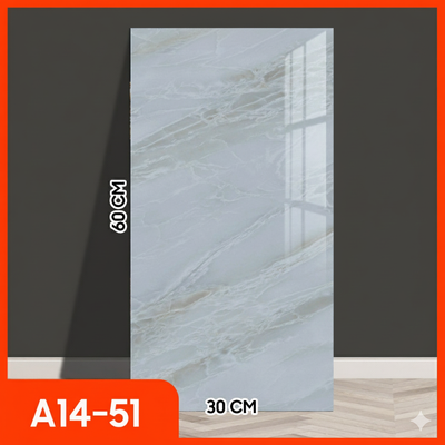 Wall Sticker Motif Marble A14 (10 pcs)