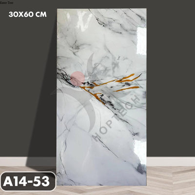 Wall Sticker Motif Marble A14 (10 pcs)
