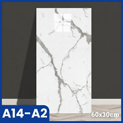 Wall Sticker Motif Marble A14 (10 pcs)