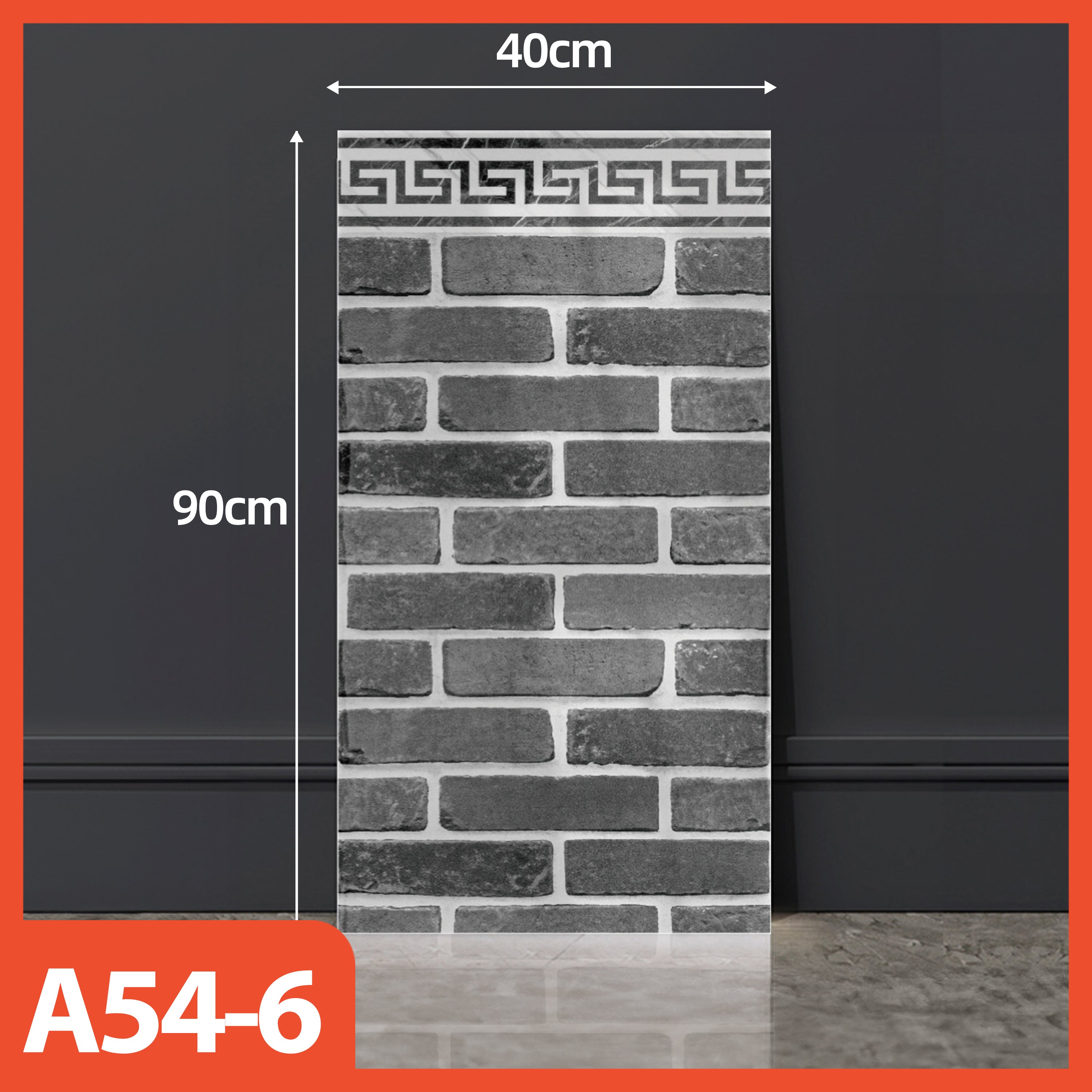 Marble Granite Wallpaper 90 x 40 cm Vinyl Wall Sticker 40 x 90 cm / Marble Ceramic Vinyl Wallpaper 0.2 cm Thick A54