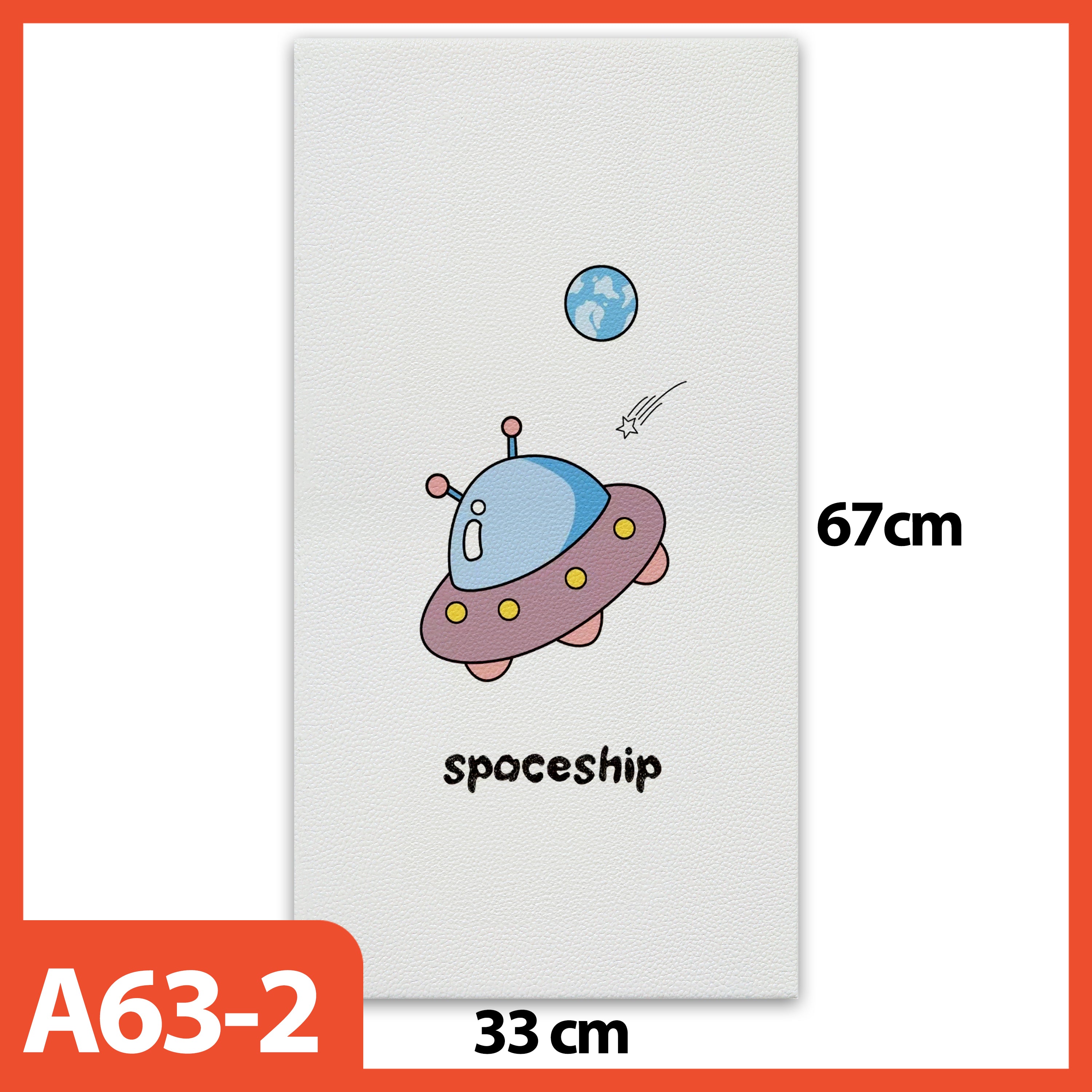Hoptech - Wallpaper Foam Headboard Bed Wallfoam Empuk Kedap Suara Tahan Air | Karakter Anak