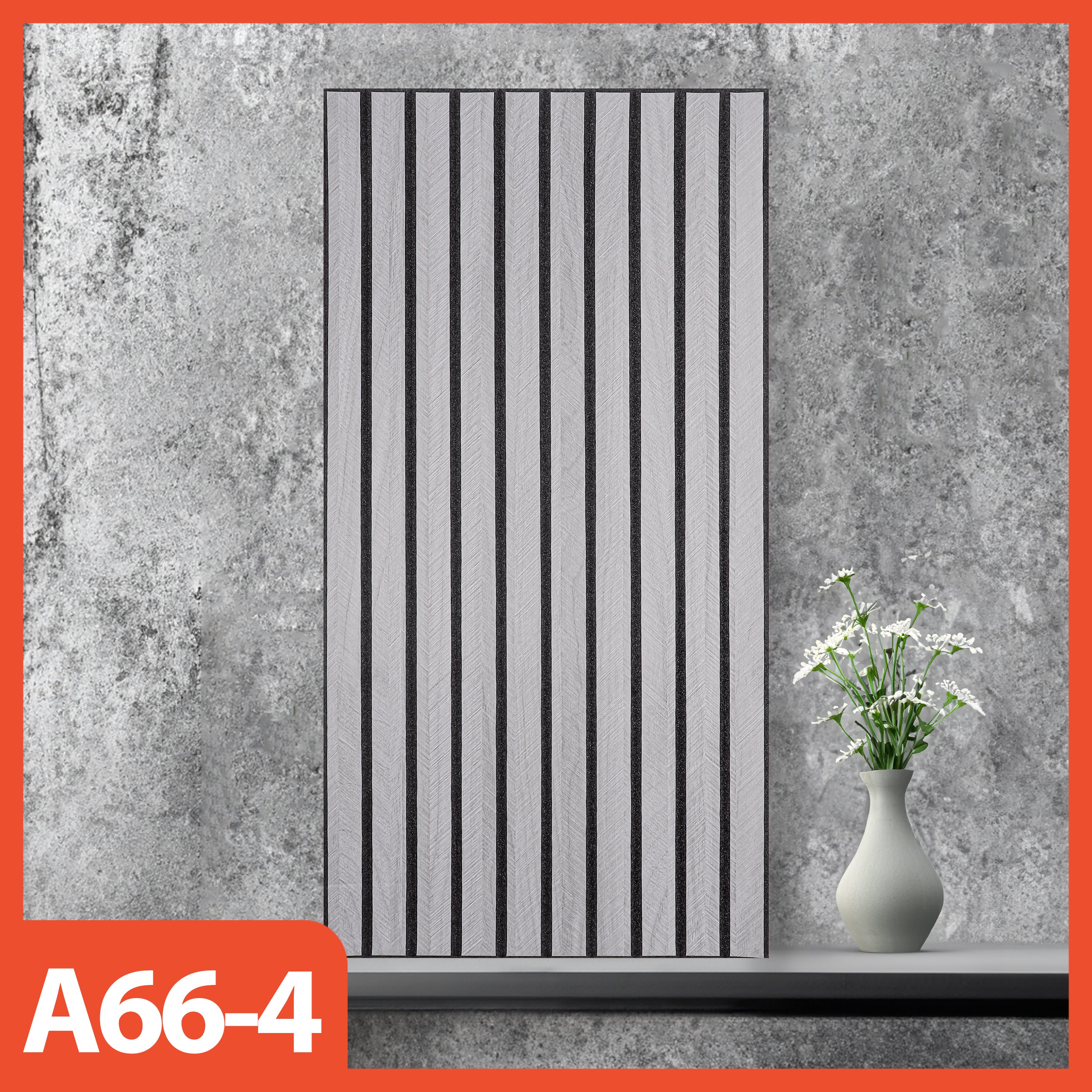 Hoptech - Wallpaper Dinding Peredam Suara Acoustic Panel Wall Sticker Dinding 3D Foam+pvc 30x30 & Tebal 0,5 Cm