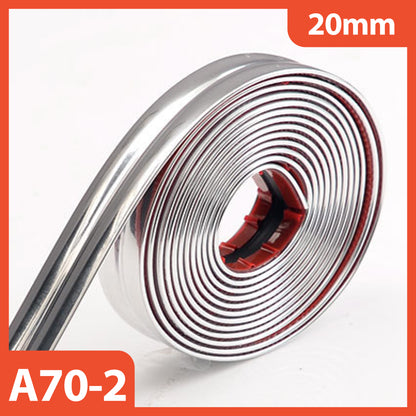 Hoptech - List Plat Strip Mirror PVC – List Dekorasi Wallpaper / Sudut Dinding