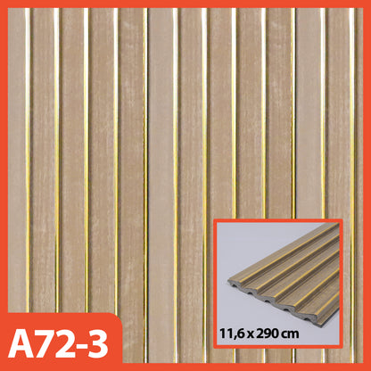 HOPTECH - Wallpanel WPC Premium – PS Foam Grille Panel