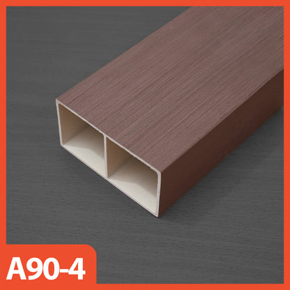 Hollow PVC WPC Partition PVC Grid Wall Divider Box 2.9mtr 290cm 5x5cm 5x10cm 5x9cm