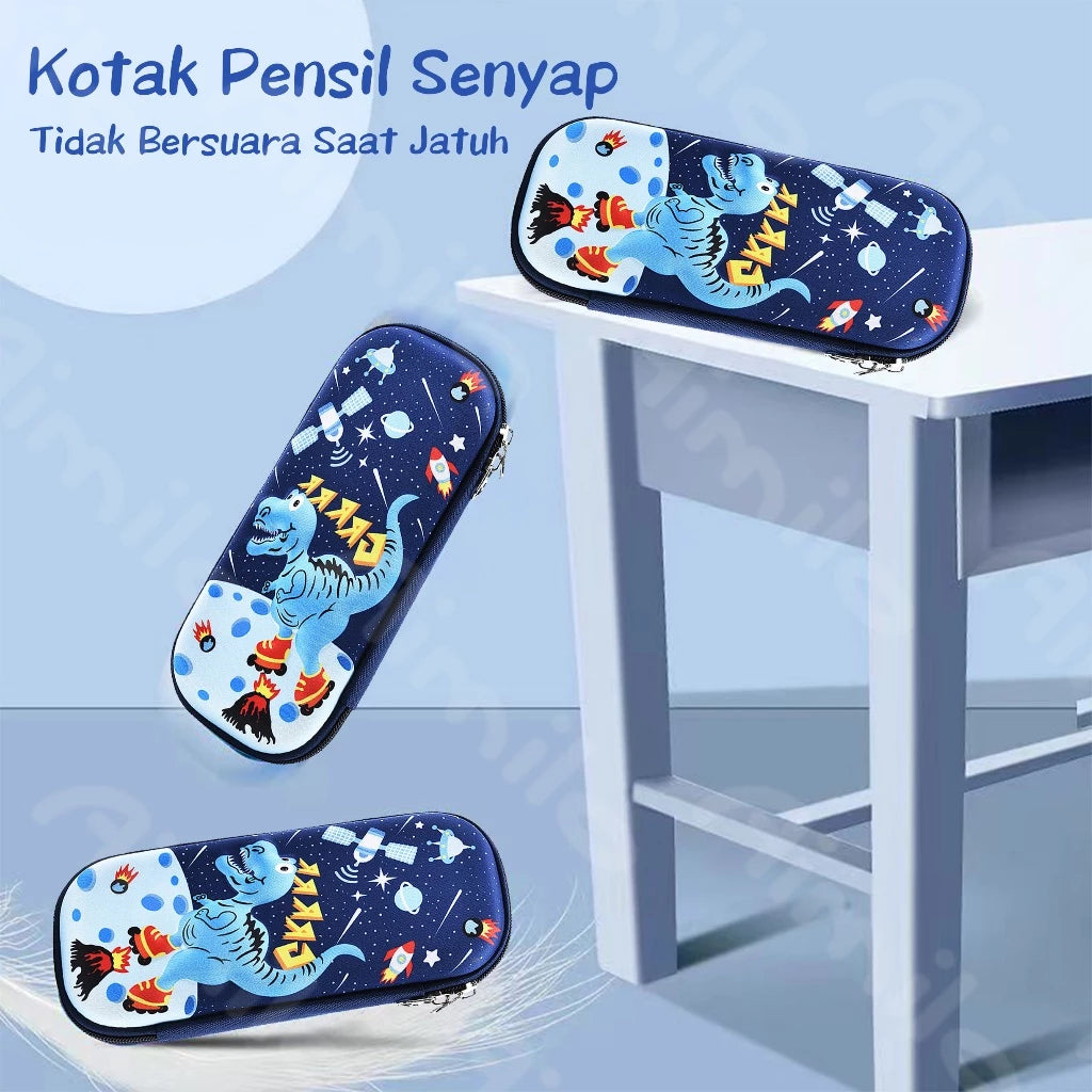 Boys' Pencil Case 3D Waterproof Aesthetic Pencil Case School Stationery