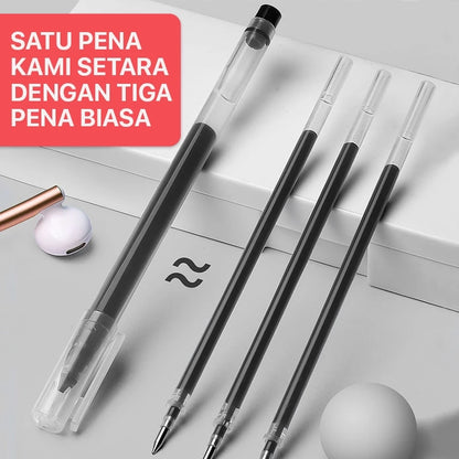 HOPTECH-Gel Pen 3 Colors Gel Pen 0.5mm 1 PCS