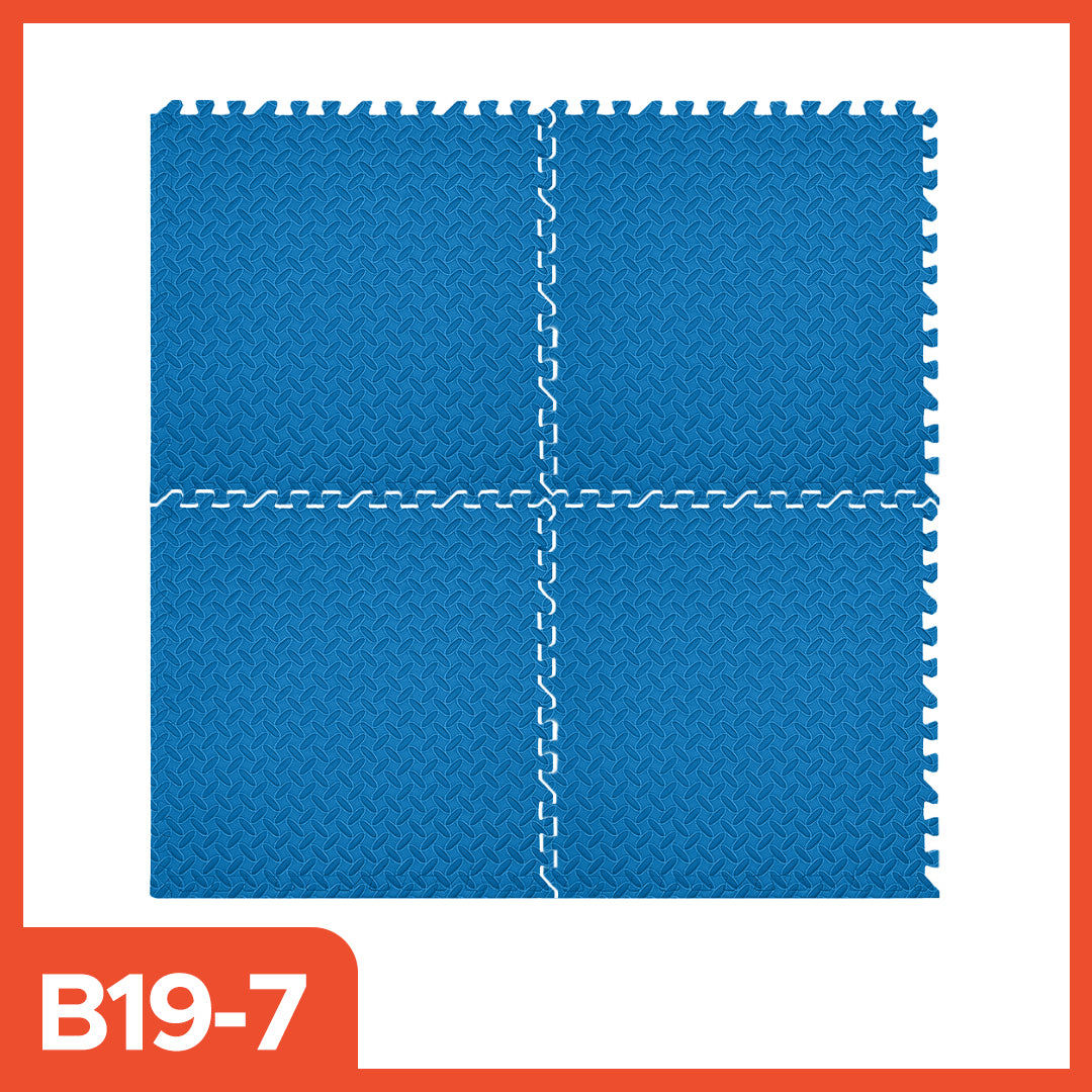 Hoptech - Evamat Puzzle Mat Floor Mat 30x30*1cm | Soft PE Mat for Play &amp; Babies 