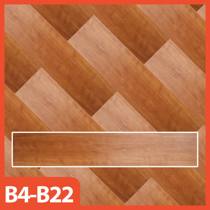 Hoptech - Wallpaper Vinyl Lantai ukuran 91.5 x 15.2 CM PERLEMBAR Self Adhesive TEBAL 1.2MM Lem