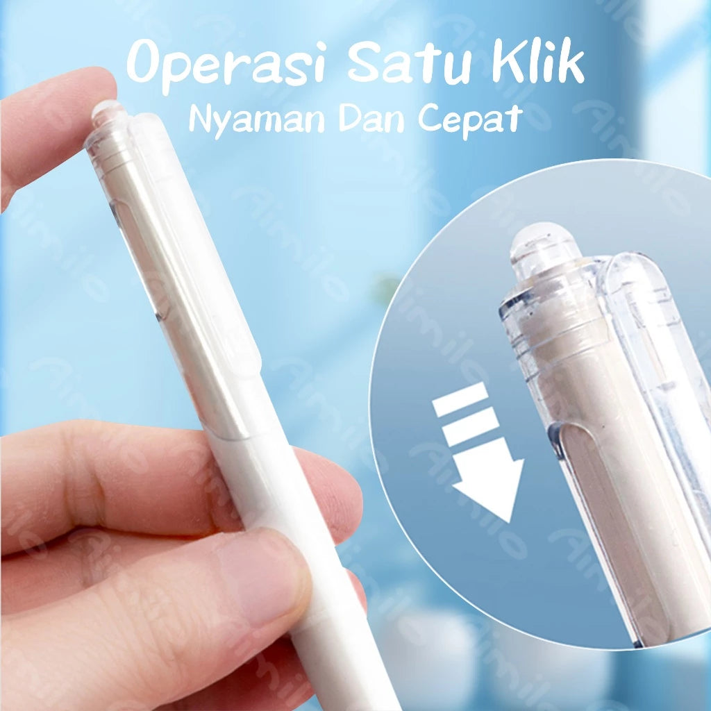 HOPTECH-Gel Pen Retractable Gel Pen 4 Colors 0.5mm 1 PCS