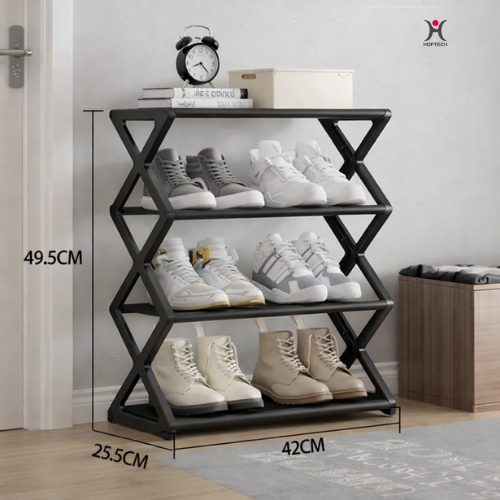 Rak Sepatu X-Shape D121 Minimalis