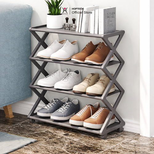Rak Sepatu X-Shape D121 Minimalis