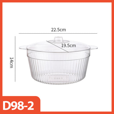 Mangkok Kaca Aesthetic D98