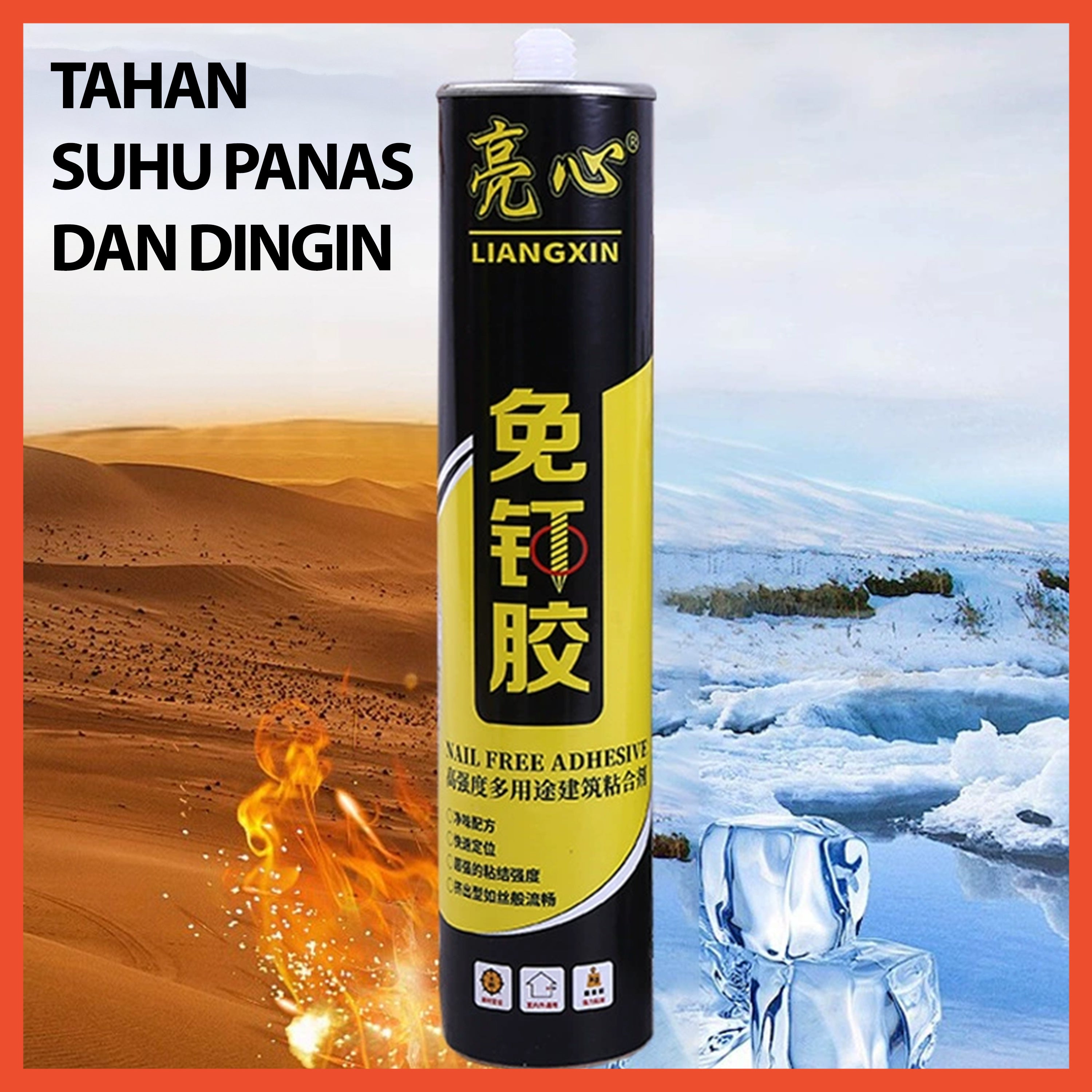 Hoptech - Alat Tembakan Lem Botol Tulang Tembakan Tulang Sealant