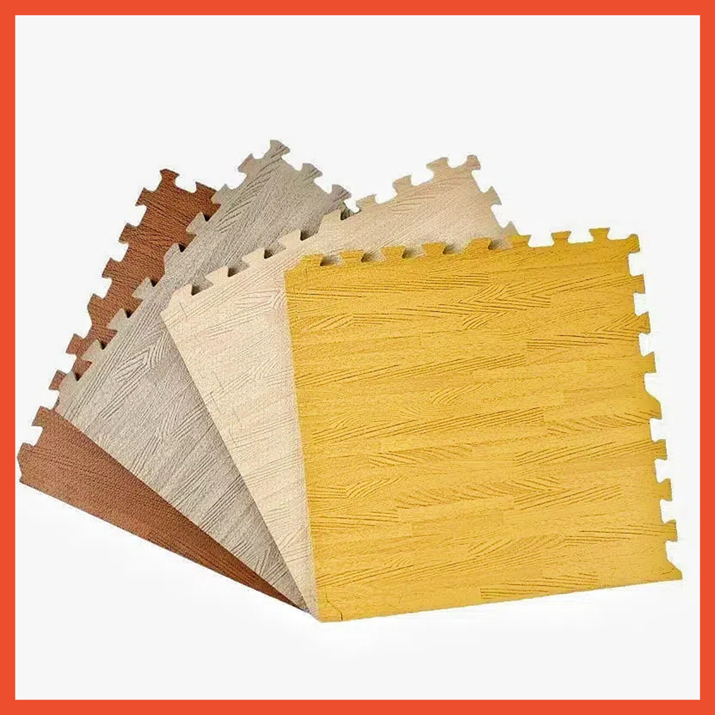 Hoptech - Evamat Puzzle Mat Floor Mat 30x30*1cm | Soft PE Mat for Play &amp; Babies 