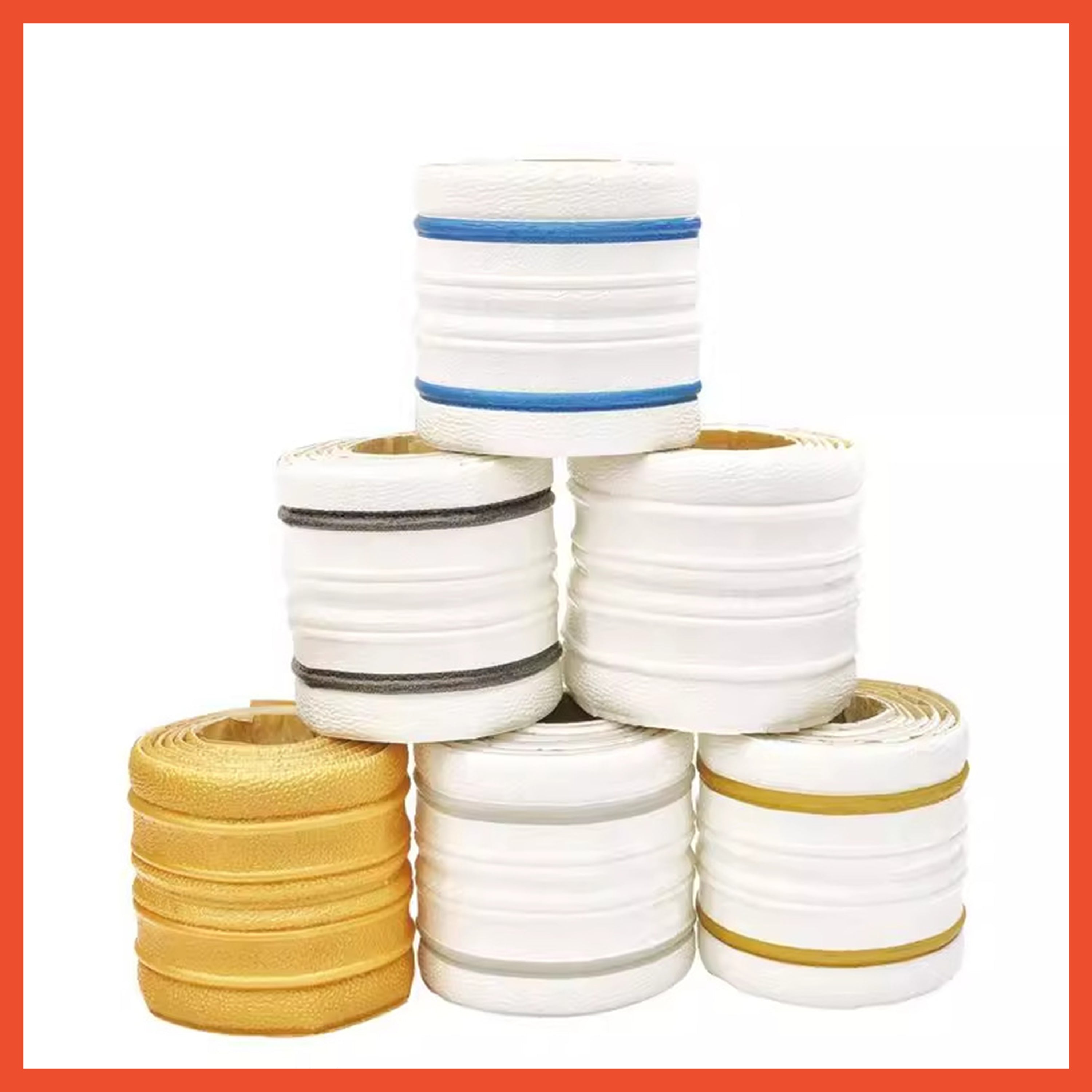 sTICKER DINDING LIST 3D | LIST FOAM DINDING  TEBAL 0,5CM WALLPAPER LIST FOAM DENGAN UKURAN 14 X 230 CM