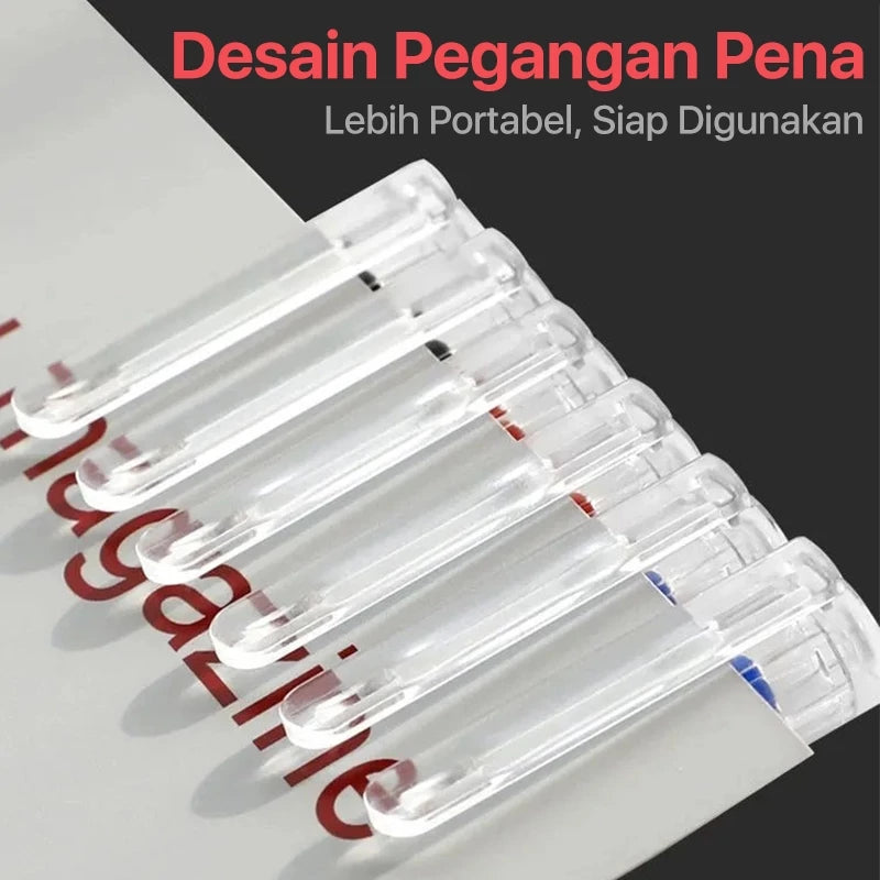 HOPTECH-Gel Pen 3 Colors Gel Pen 0.5mm 1 PCS