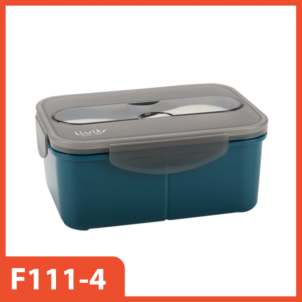 LUNCH BOX LUNCH BOX CAPACITY 900 ML &amp; 1200 ML I TWO-COMPARITED LUNCH BOX FREE CUTLERY