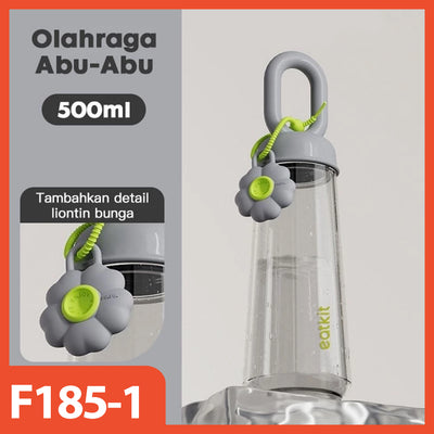 Botol Minum F185 500ml Liontin Bunga