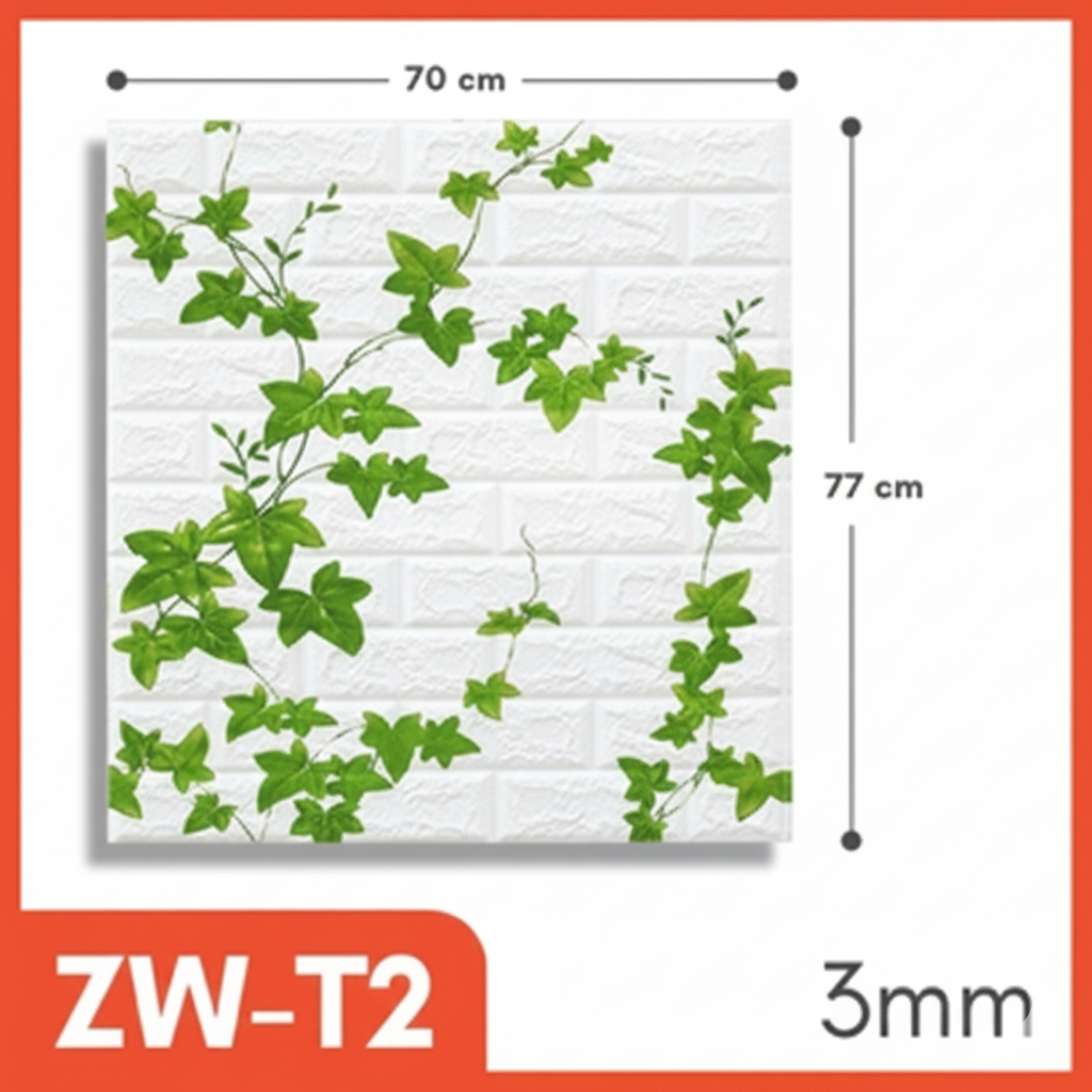 Wall Sticker 3D Foam Motif Bata A01