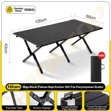 [READY] HOPTECH Outdoor Table Strong Durable Portable for Camping Load Up to 150KG