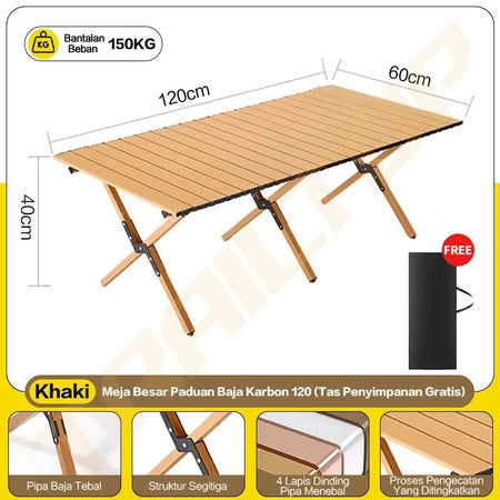 [READY] HOPTECH Outdoor Table Strong Durable Portable for Camping Load Up to 150KG