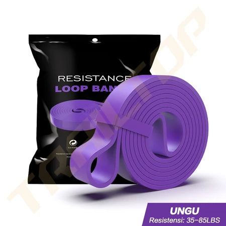 [READY] HOPTECH Resistance Bands 15-125LBS Gym Fitness Equipment Elastic Bands Home Exercise &amp; Yoga Equipment