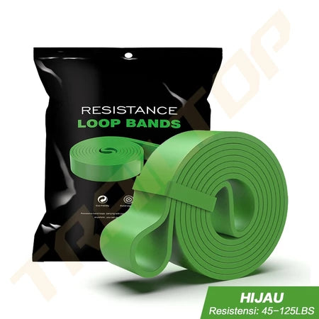 [READY] HOPTECH Resistance Bands 15-125LBS Gym Fitness Equipment Elastic Bands Home Exercise &amp; Yoga Equipment