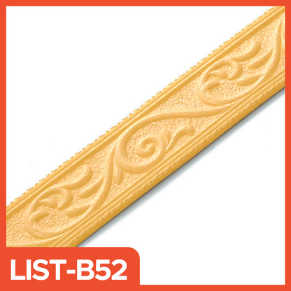3D Wall List 2.3 Meters Long, 8 CM Wide and 5CM Wallpaper Roll for Border